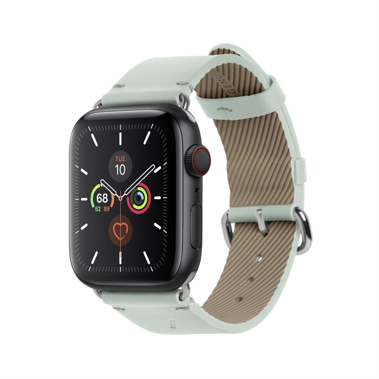 Native Union Apple Watch Strap Classic Leather 44mm - Sage