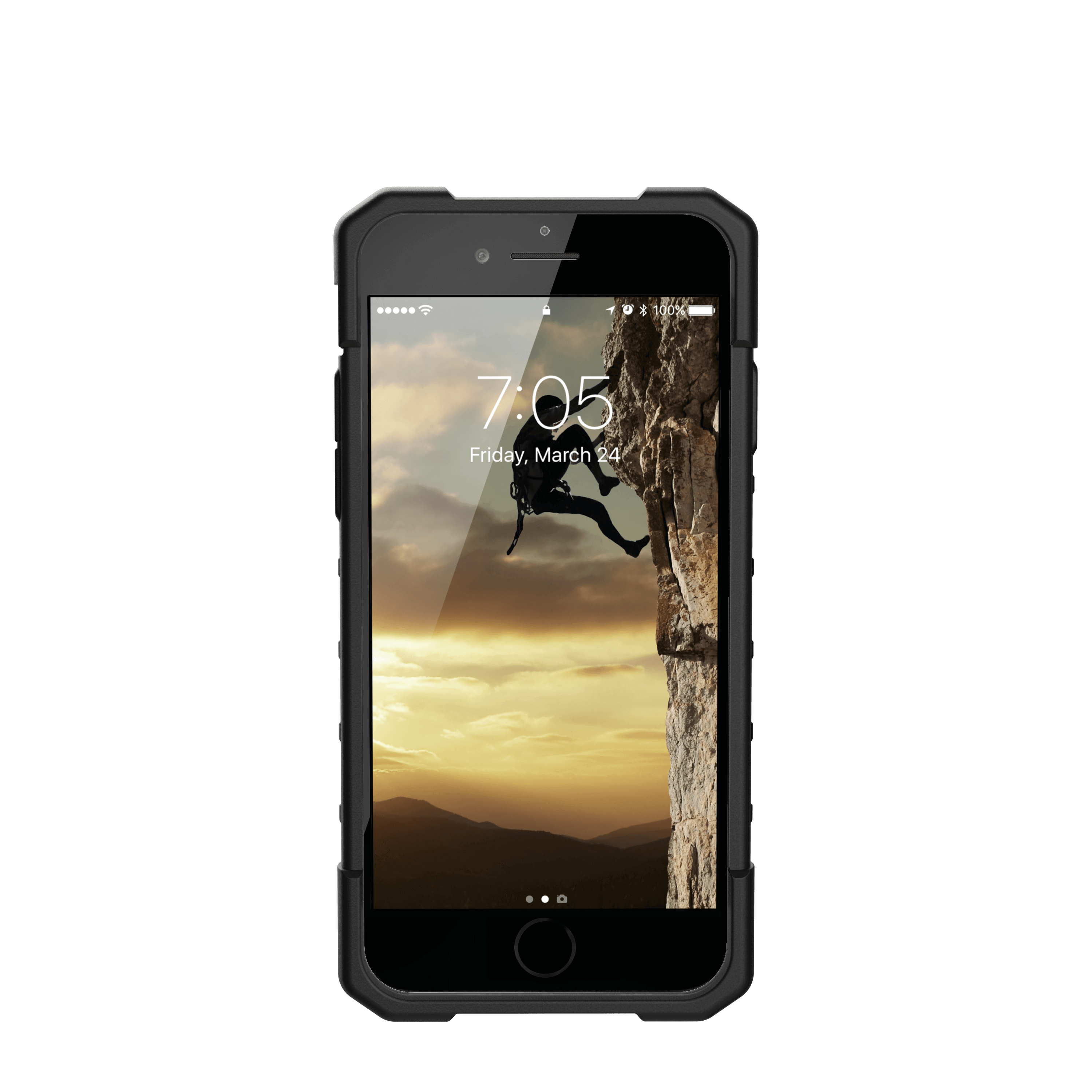 Urban Armor Gear Pathfinder Case iPhone SE (2022/2020), 8, 7, 6S/6 - Schwarz