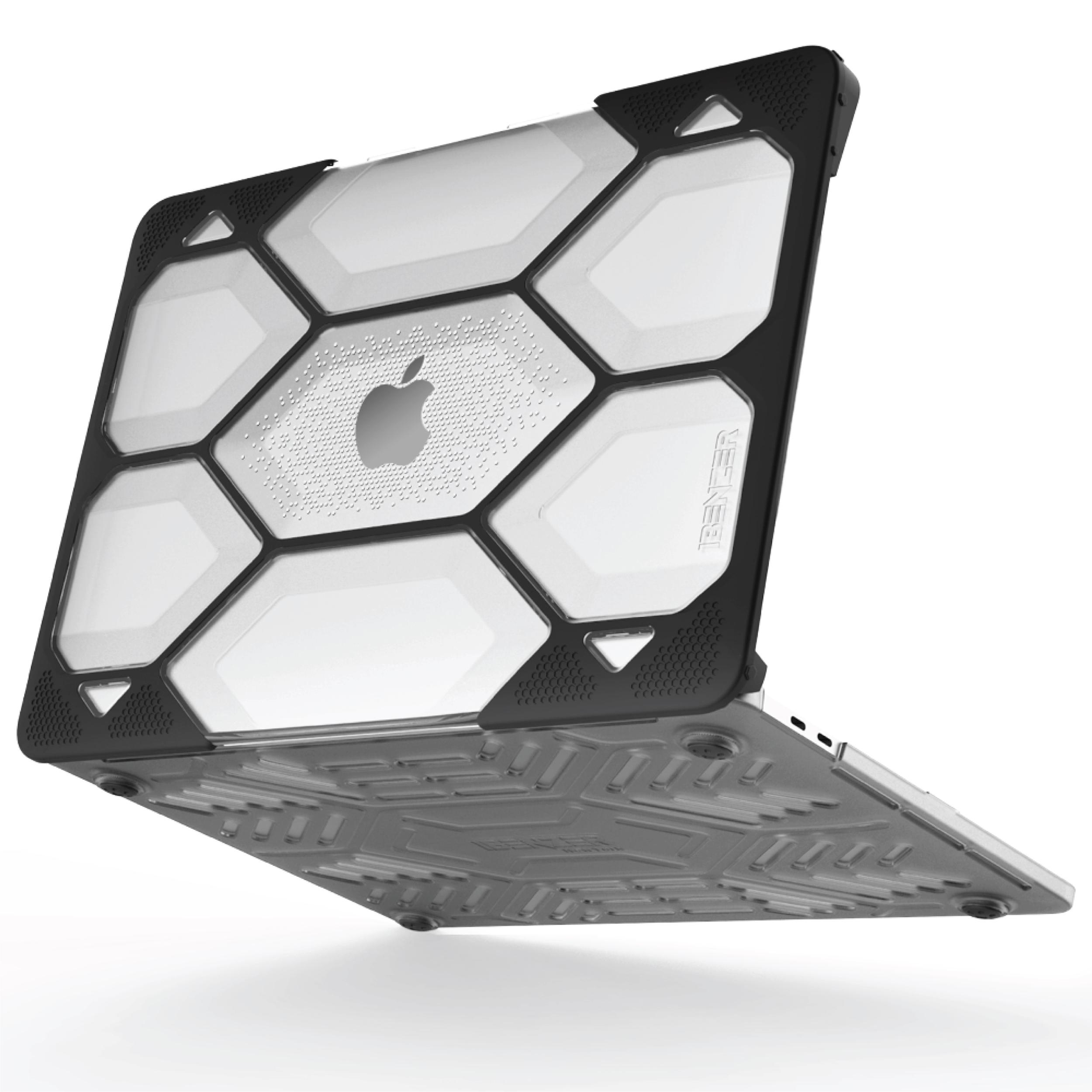 iBenzer Hexpact Clip Schutzhülle für Apple Macbook Pro 13 (2016-2018) - Transparent