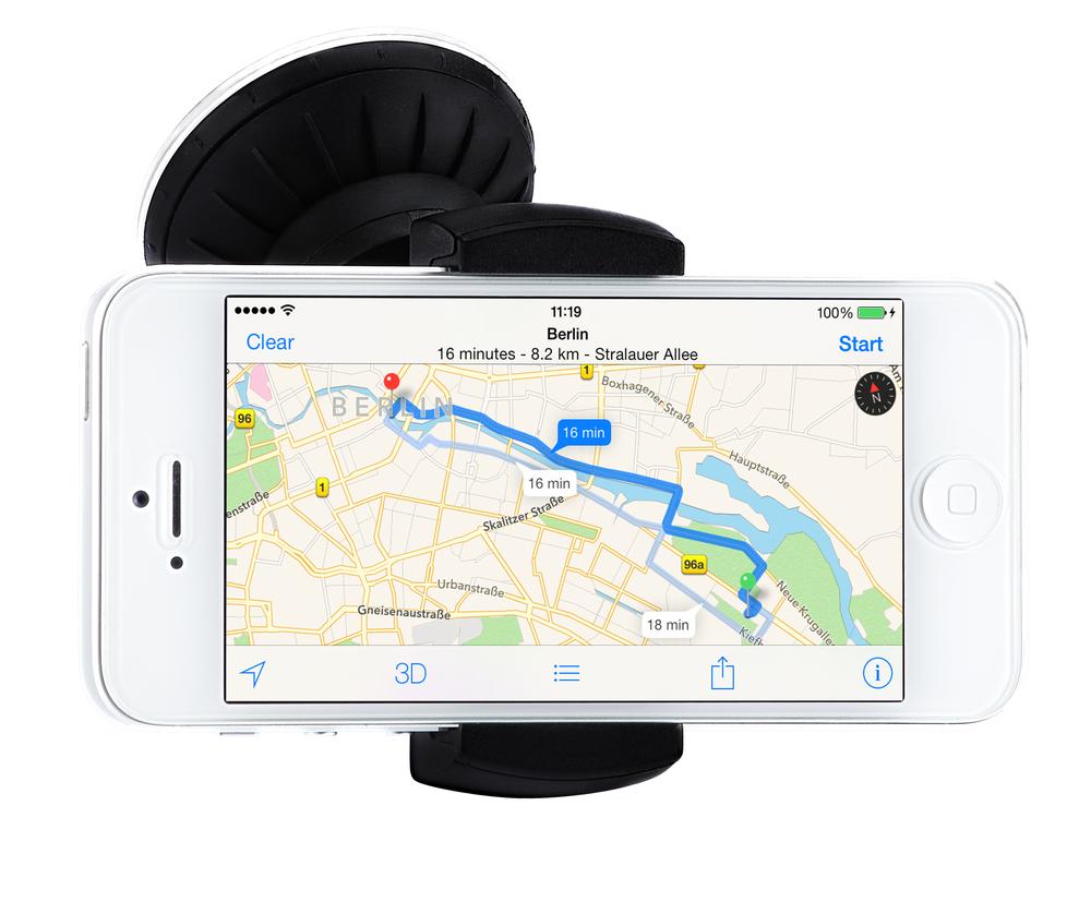 Just Mobile Xtand Go Z1, Flexible Fahrzeughalterung für Smartphones