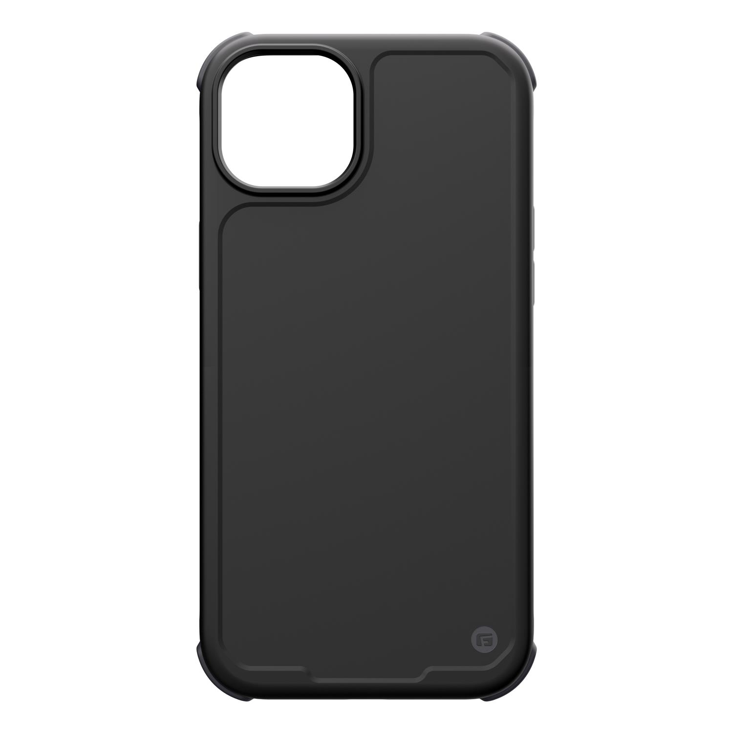 CLCKR Carbon MagSafe Hülle für iPhone 15 Plus - black/grey
