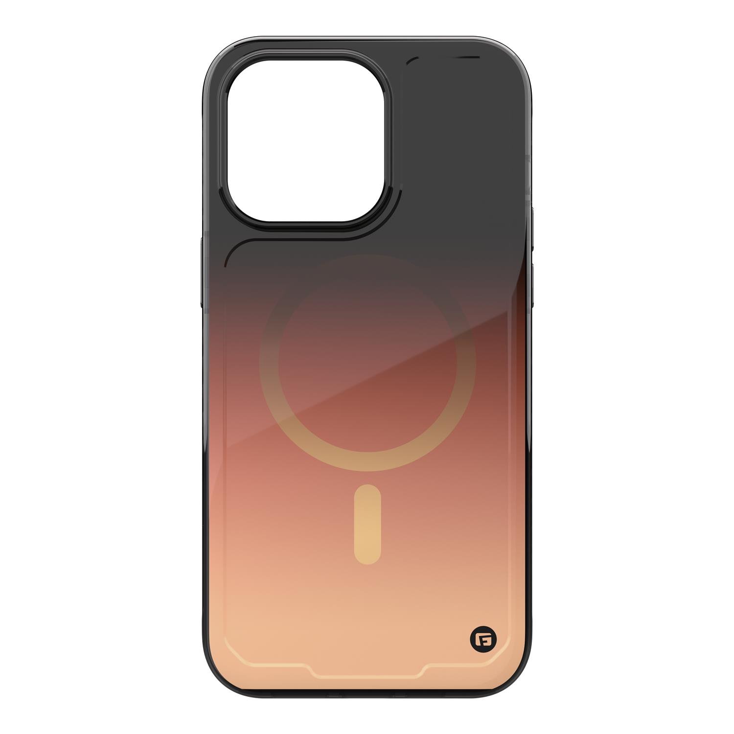 CLCKR Onyx MagSafe für iPhone 15 Pro Max - black metallic