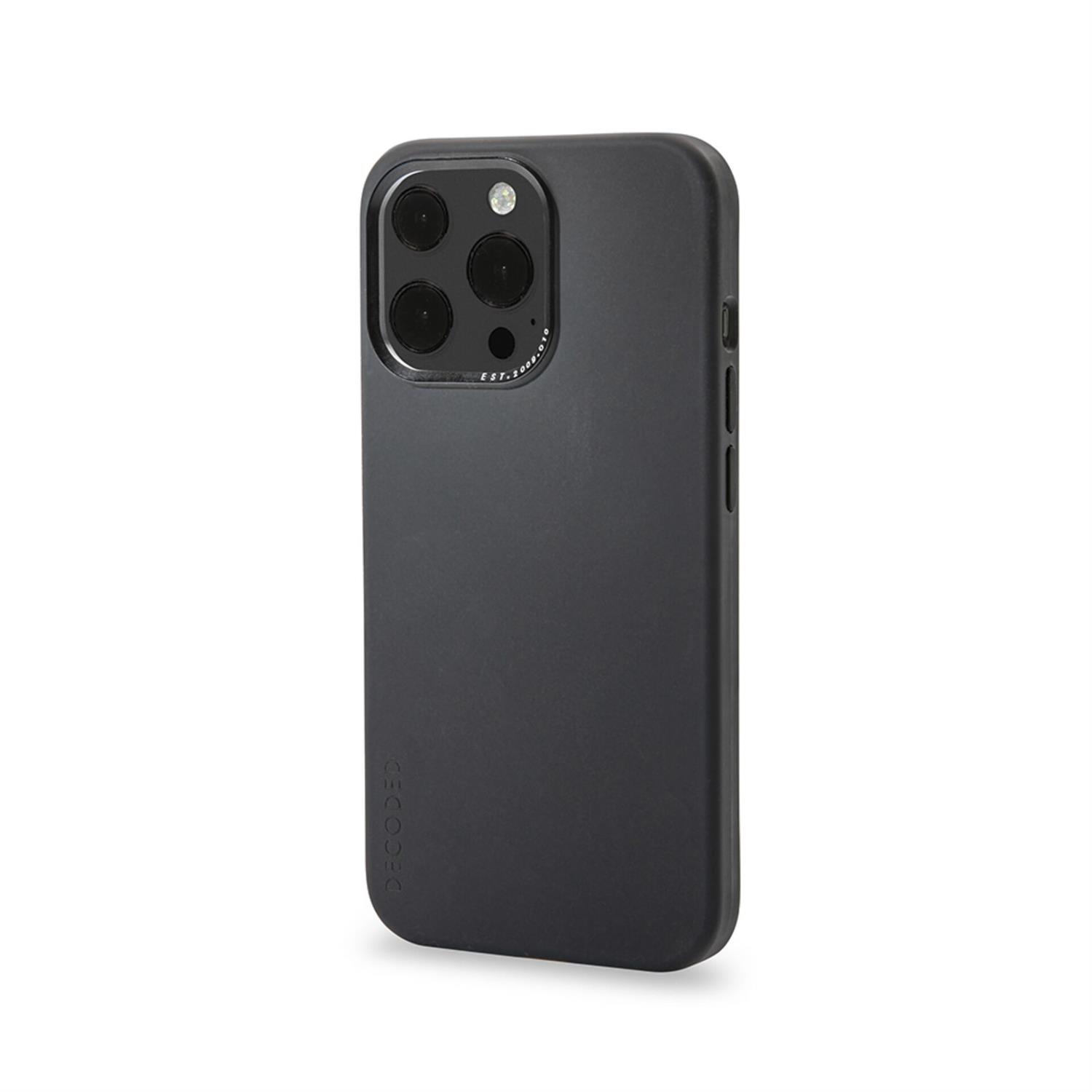 Decoded Silicone Backcover für iPhone 13 Pro - Charcoal