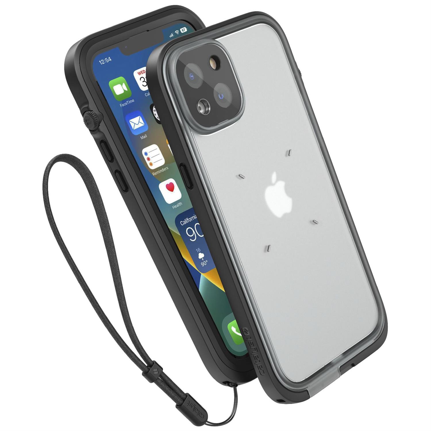 Catalyst für iPhone 14 Plus Wasserdichtes Case - Stealth Black