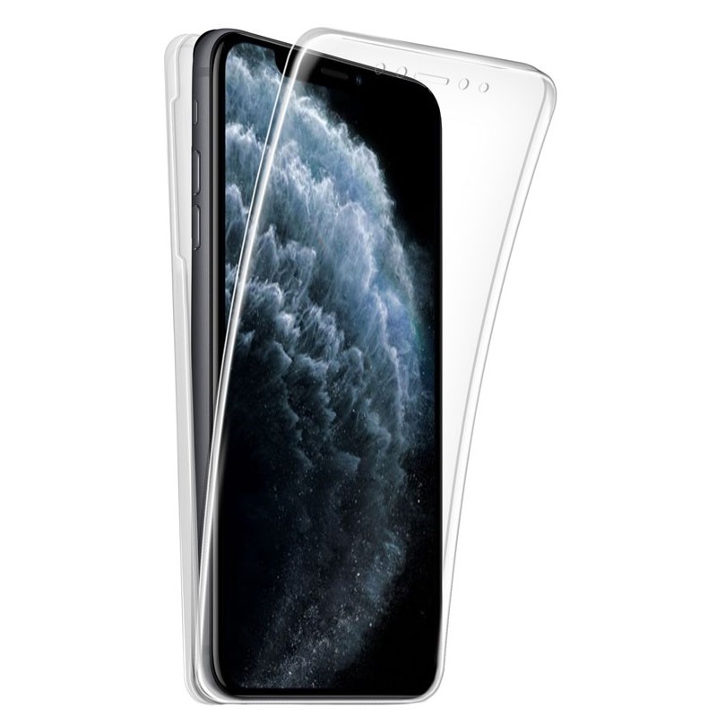 4-OK 360 Protek Case Schutz Hülle für Apple iPhone 11 Pro Max - Transparent