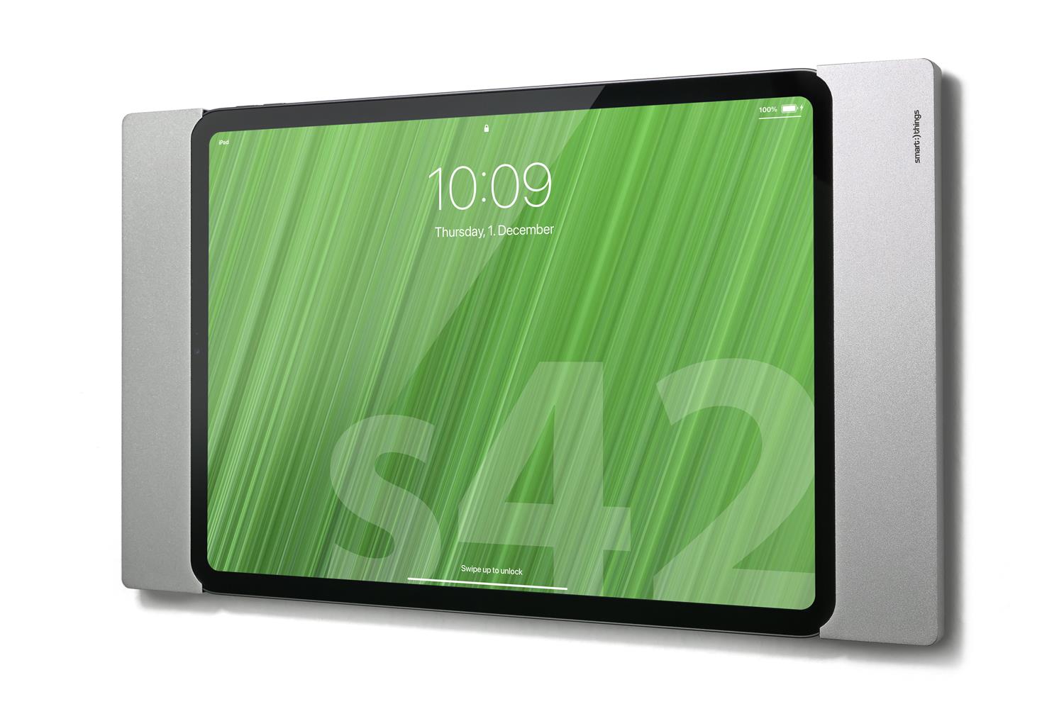 smart things sDock Fix s42, silber - Wandhalterung/Ladestation für iPad 10. Gen. 10,9 Zoll 2022