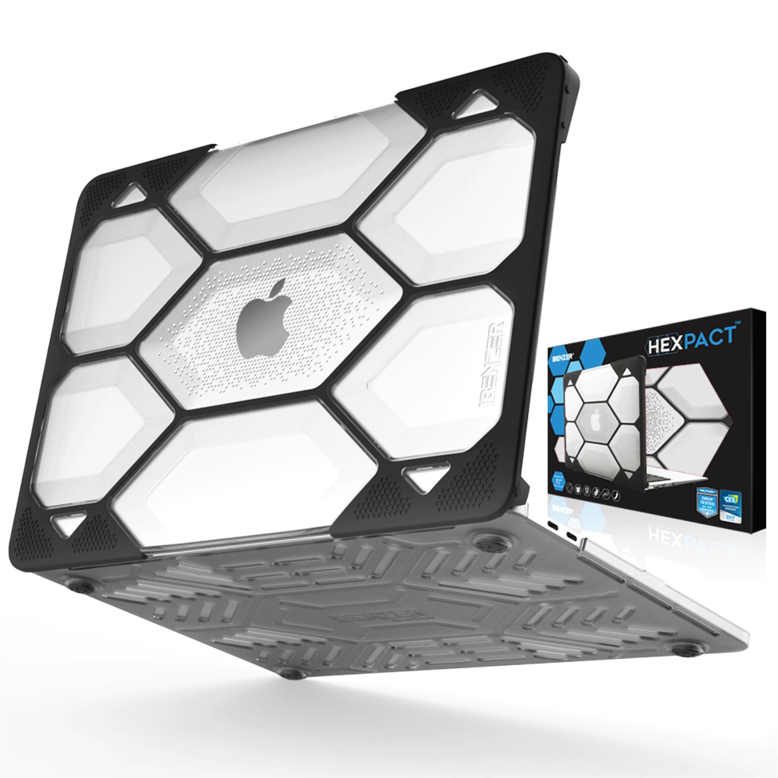 iBenzer Hexpact Clip Schutzhülle für Apple Macbook Pro 13 (2016-2018) - Transparent