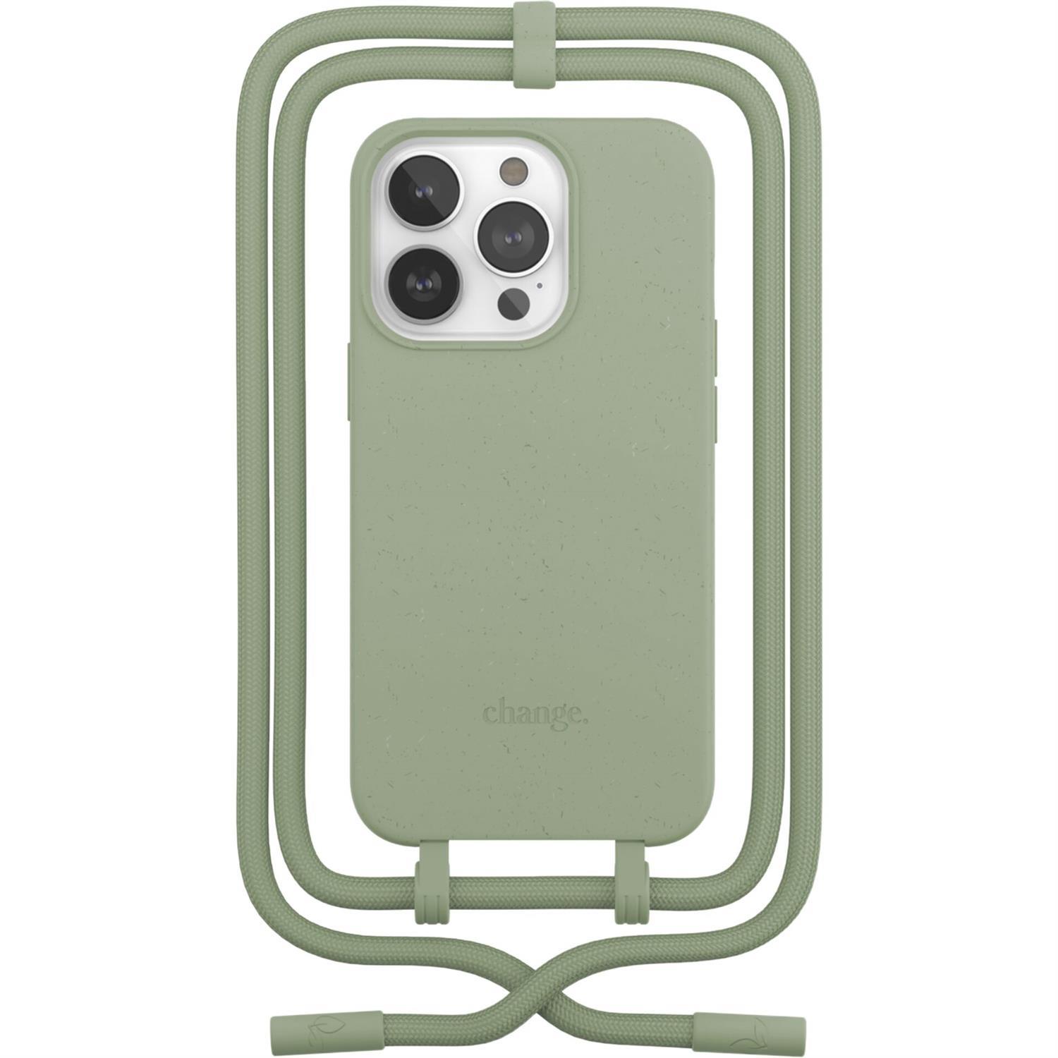 Woodcessories Change Case Hülle für iPhone 14 Pro Max - Grün