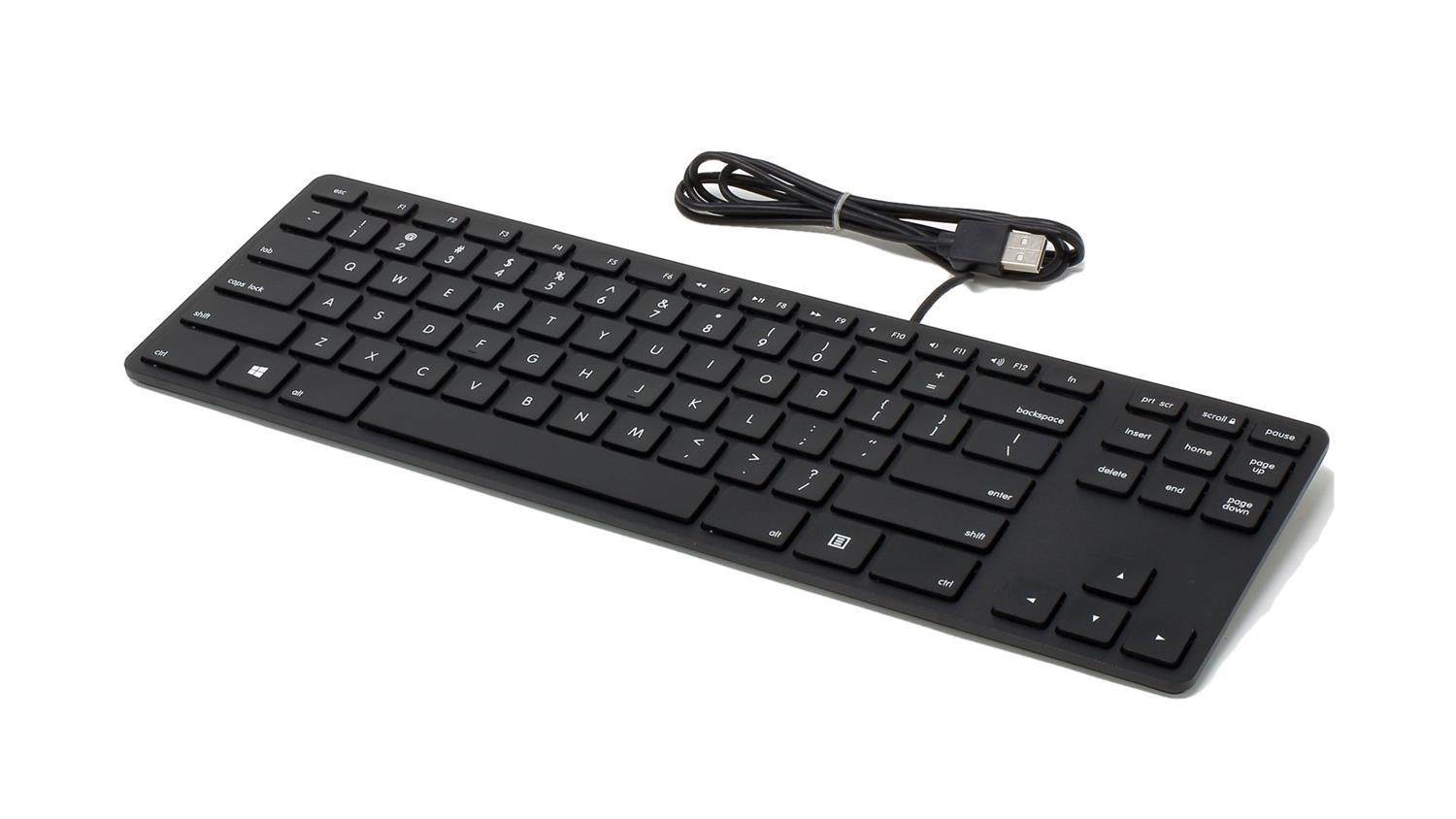 Matias Aluminum Tenkeyless Tastatur ohne Ziffernblock für PC Layout Deutsch - Schwarz