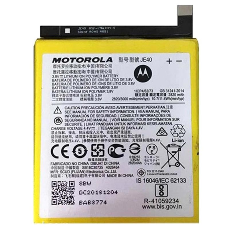 Motorola JE40 Akku / Battery 2820mAh für Moto G7, One, P30 Play