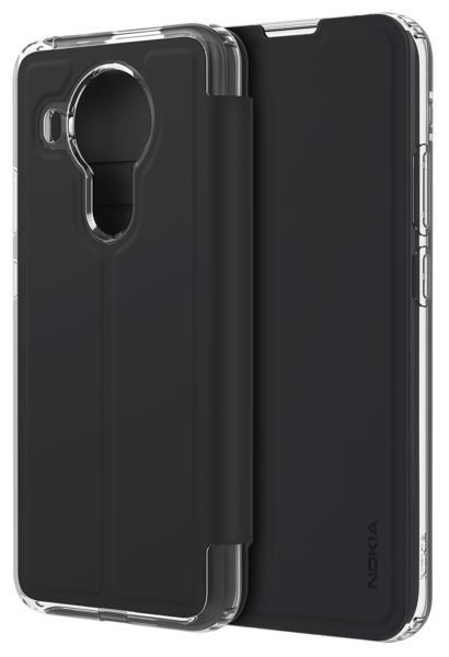 Nokia Entertainment Flip Cover (CP-254) für Nokia 5.4 - Schwarz