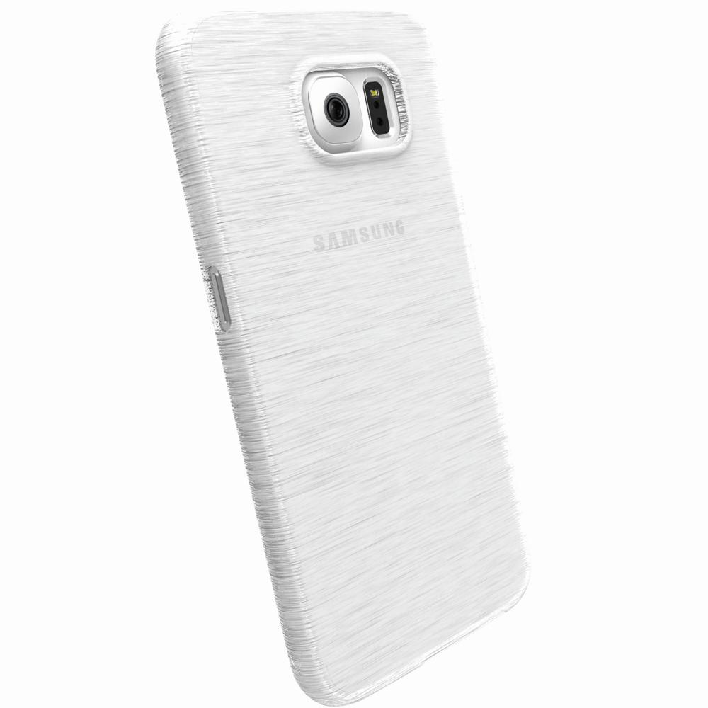Krusell FrostCover 90096 für Samsung Galaxy S6 - Transparent Weiss