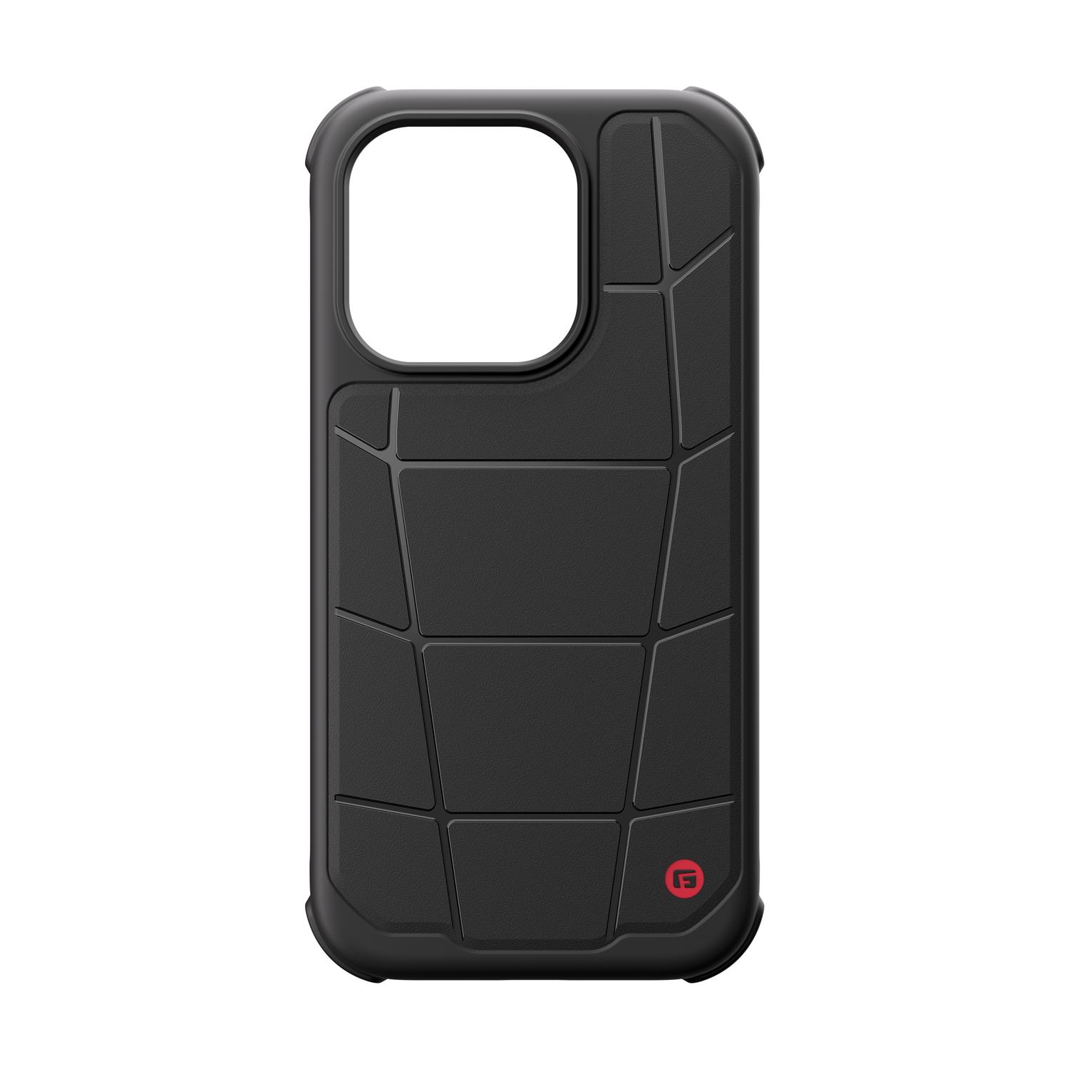 CLCKR force MagSafe für iPhone 15 Pro - black/red
