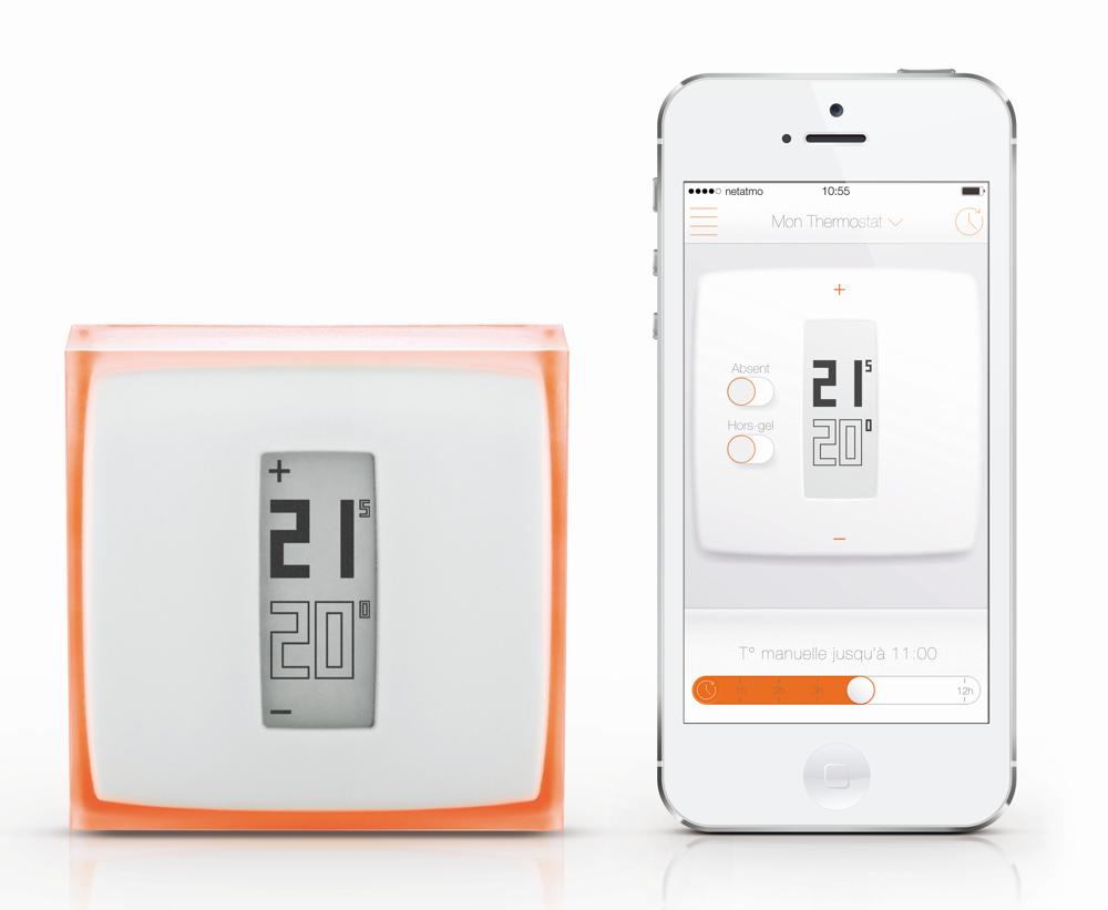 Netatmo Thermostat für die Regulierung der Heizung mit App für Smartphone