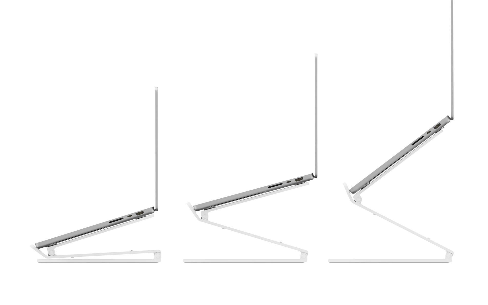 Twelve South Curve Flex justierbarer Aluminum Stand für MacBook, Notebooks - Weiss