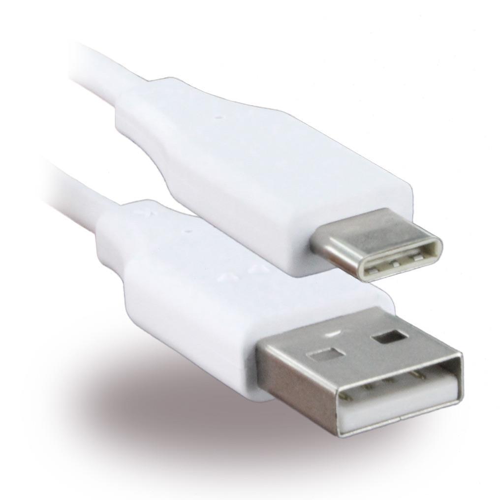 LG Electronics EAD63849201 / 203 / 204 / 234 - Ladekabel USB auf USB Typ C - 1m - Weiss