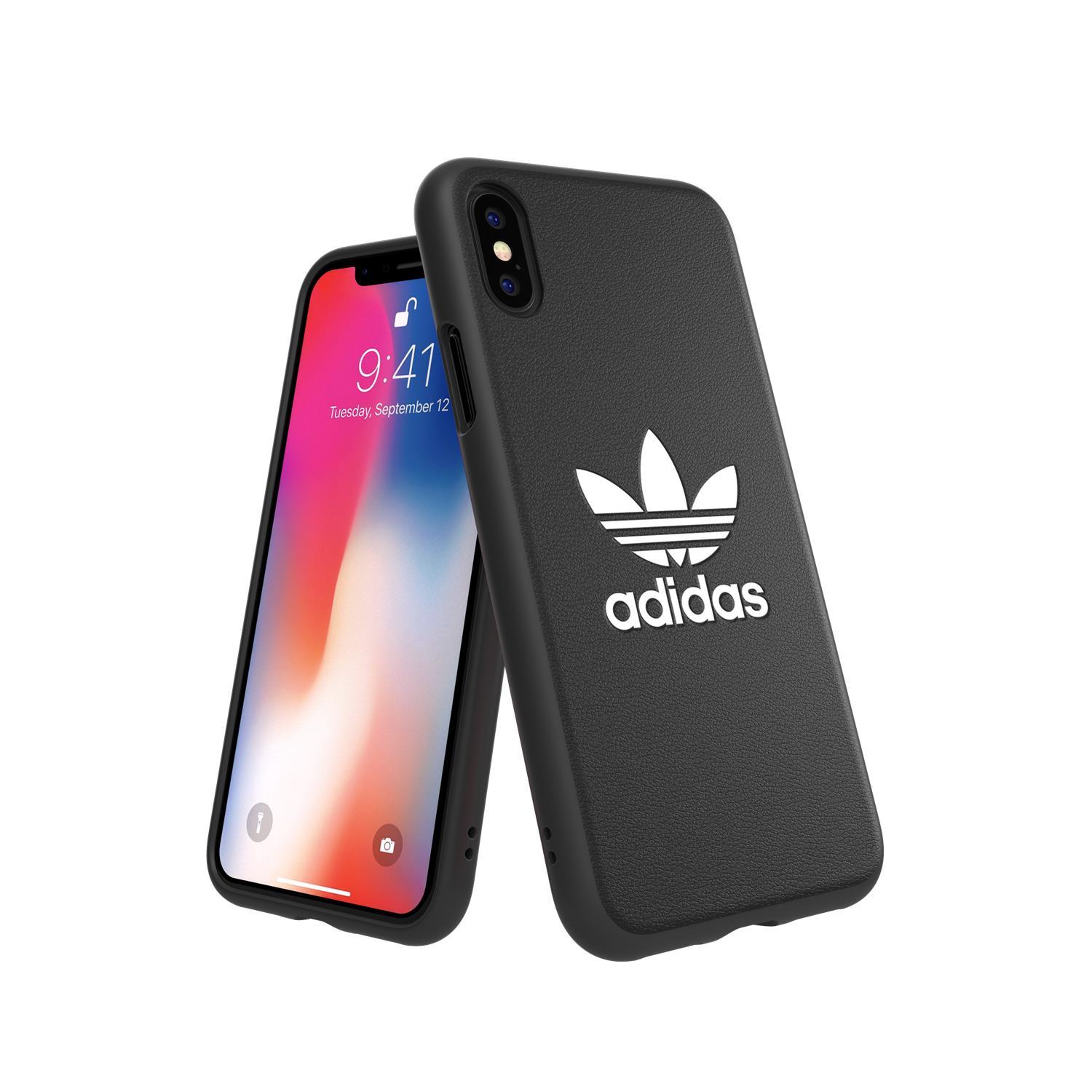 adidas OR Moulded Case BASIC für iPhone X/Xs black/white