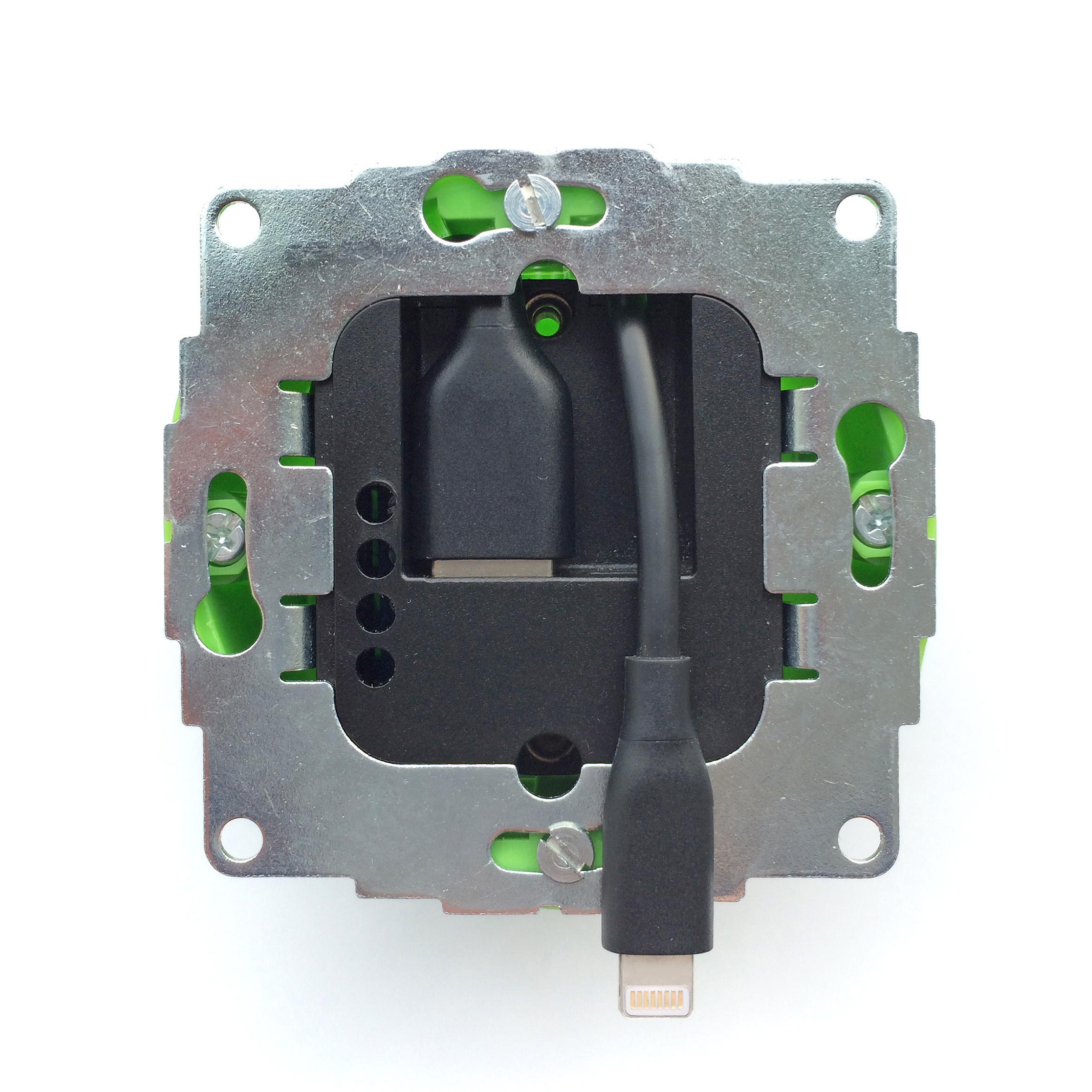 smart things sCharge s24 l - 12 Watt Unterputz-Netzteil für sDock Fix-Serie inkl. Lightning Adapter, 30cm