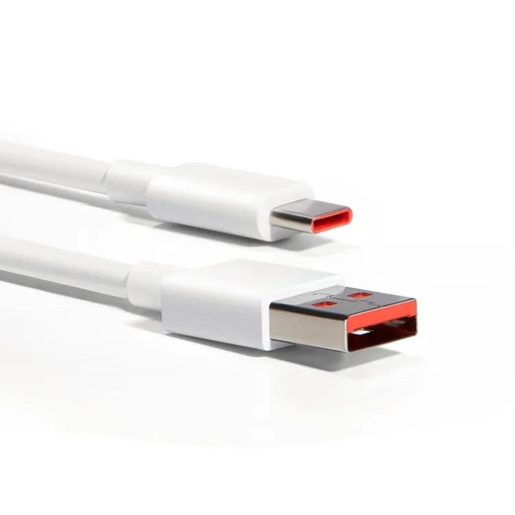 Xiaomi USB-C auf USB-A Original Ladekabel 6A - 1m - 120W in Weiss