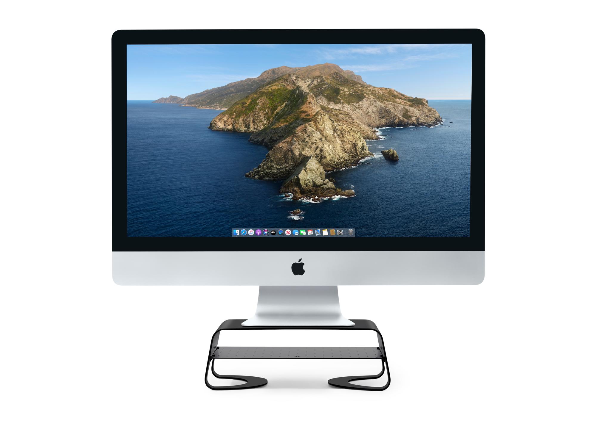 Twelve South Curve Riser Desktop Stand für Monitor oder iMac - Schwarz