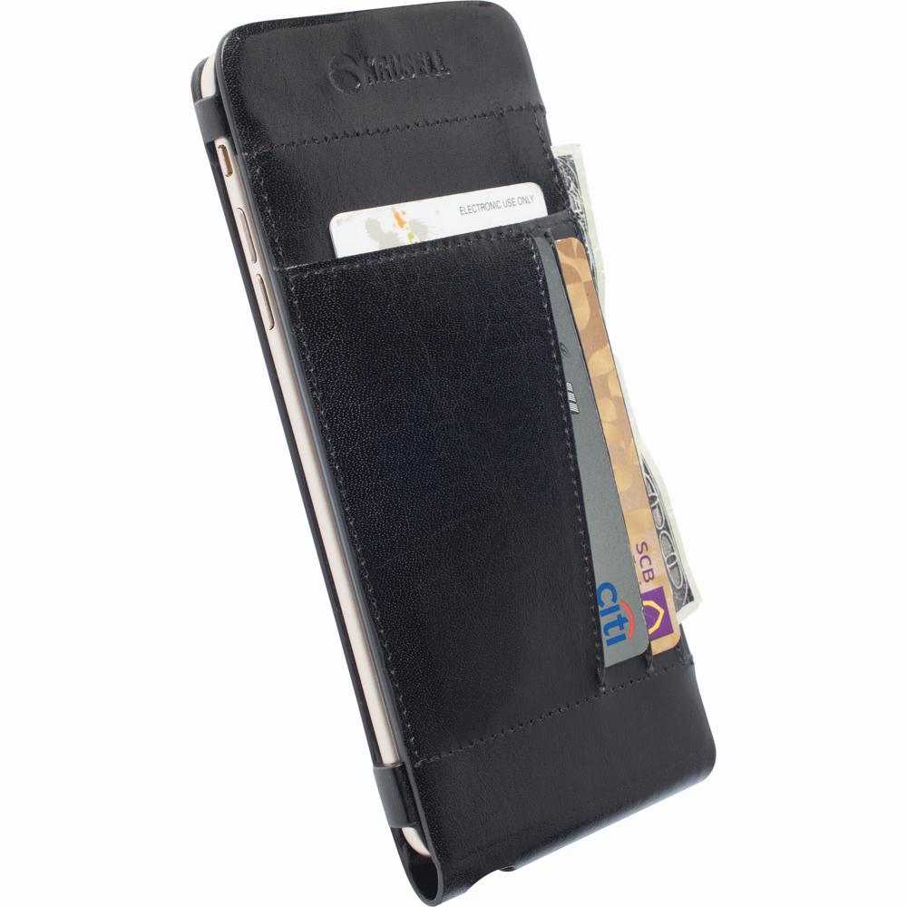 Krusell Tasche Kalmar WalletCase 76038 für Apple iPhone 6 Plus in Schwarz
