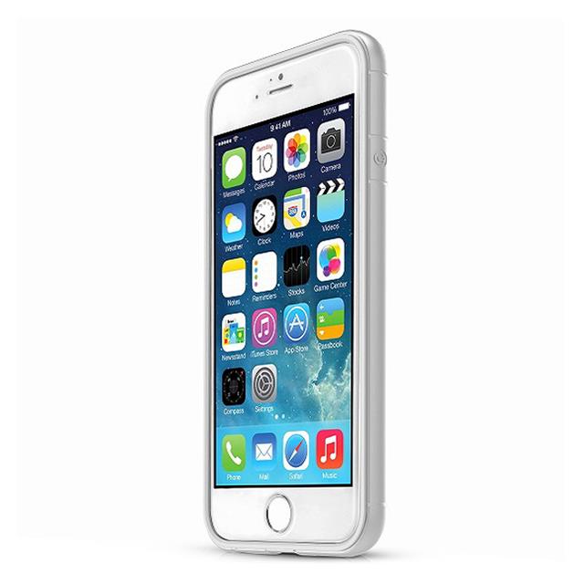 Itskins Hybrid Gummi Bumper Cover für Apple iPhone 6, 6s,7,8,SE 2020  - Heat Silver