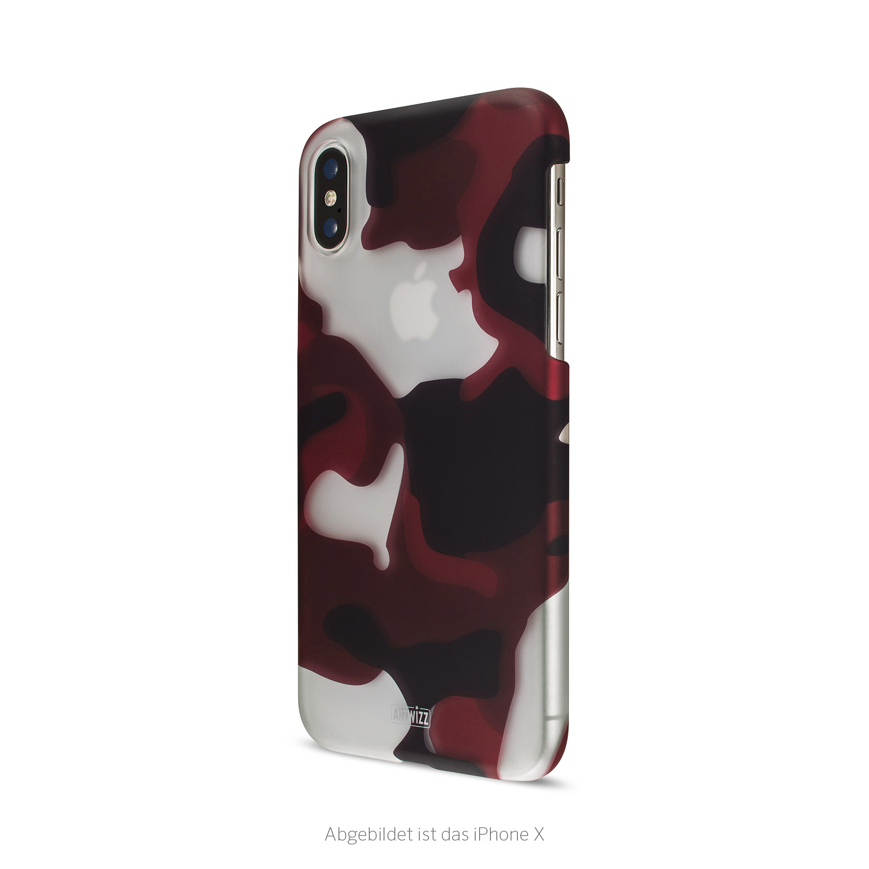 Artwizz Camouflage Clip für Apple iPhone Xr - Rot