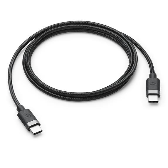 Mophie Lade/Datenkabel USB-C zu USB-C - 1m - Schwarz