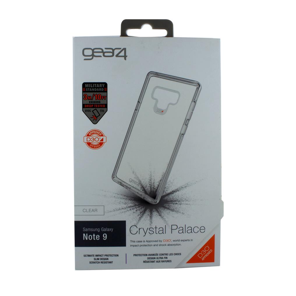 Gear4 Crystal Palace D30 Schutzhülle für Samsung N960F Galaxy Note 9 - Transparent