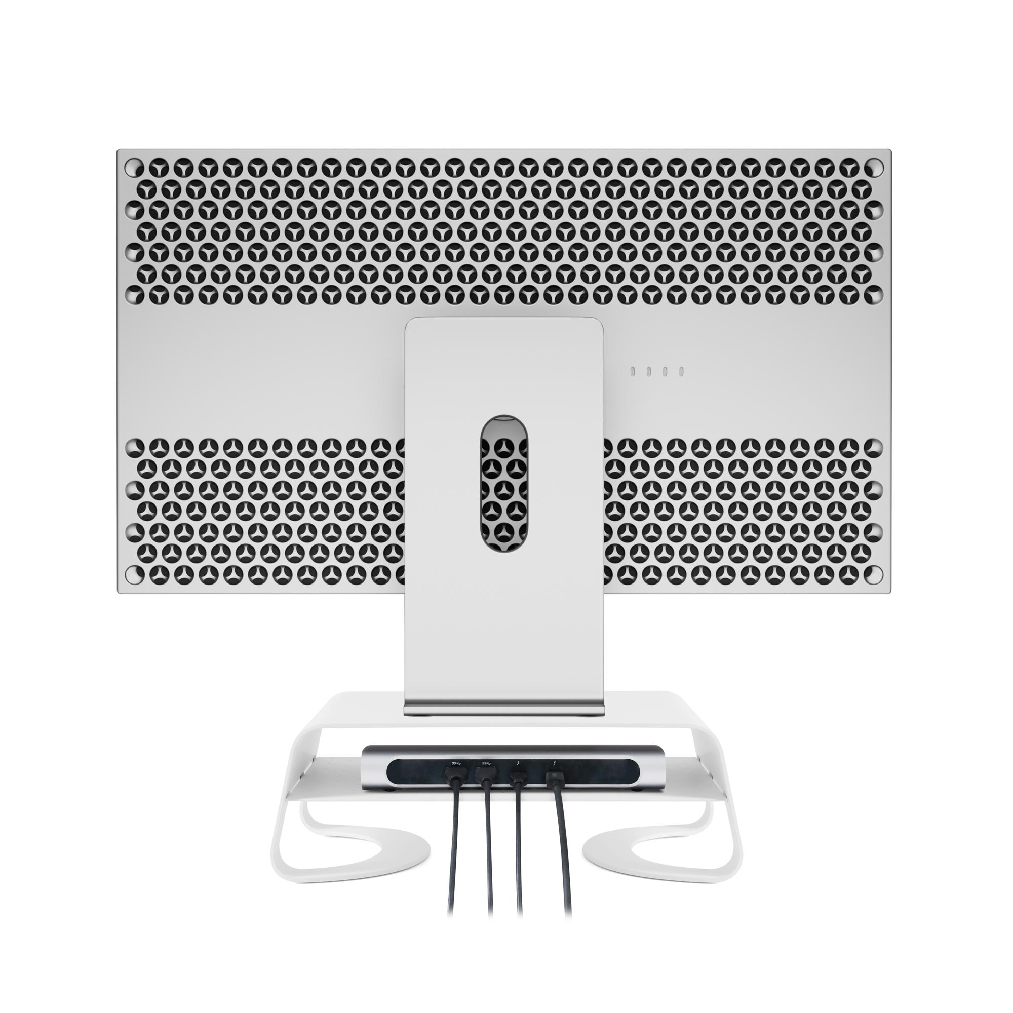 Twelve South Curve Riser Desktop Stand für Monitor und iMac - Weiss