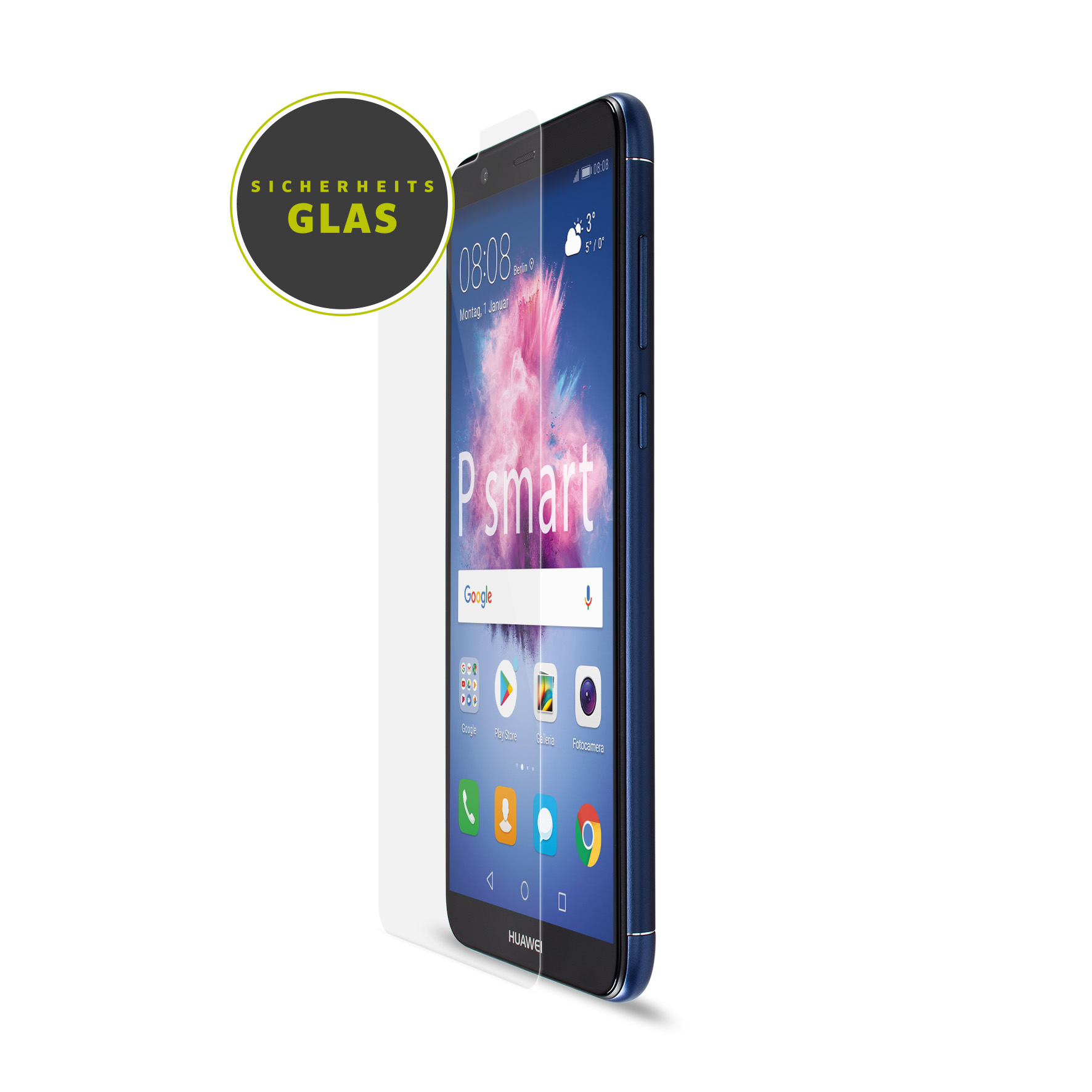 Artwizz SecondDisplay für Huawei P Smart - Displayschutz aus Glas