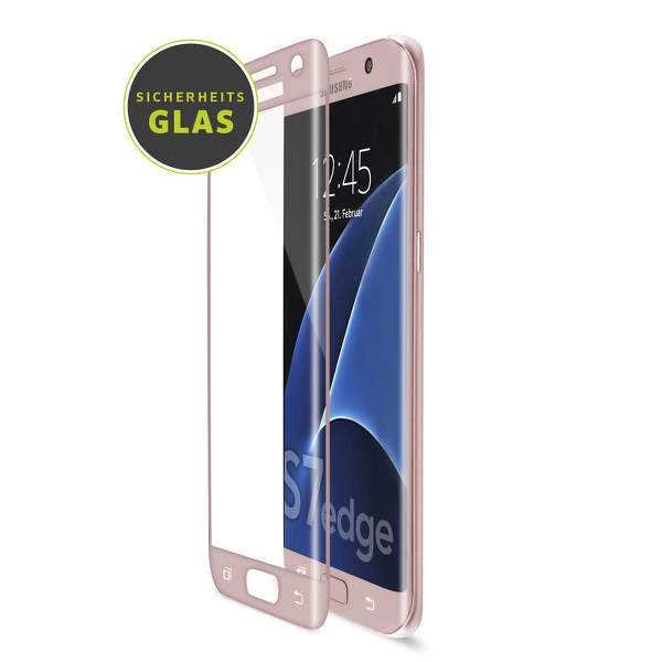 Artwizz CurvedDisplay für Samsung Galaxy S7 edge (Glass Protection) - Rosegold