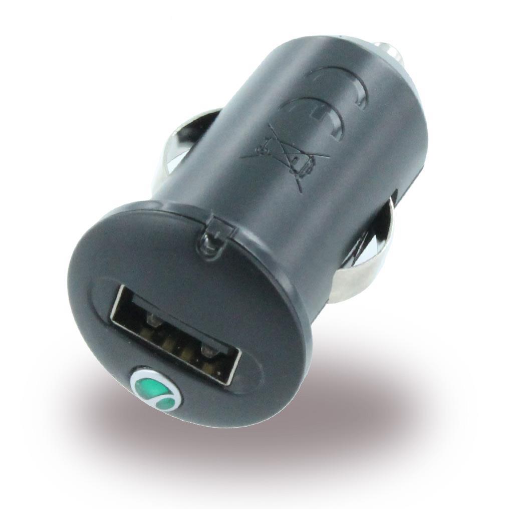 SonyEricsson AN401 - KFZ-Ladekabel/Ladegerät - Micro USB - Schwarz - 1200mA
