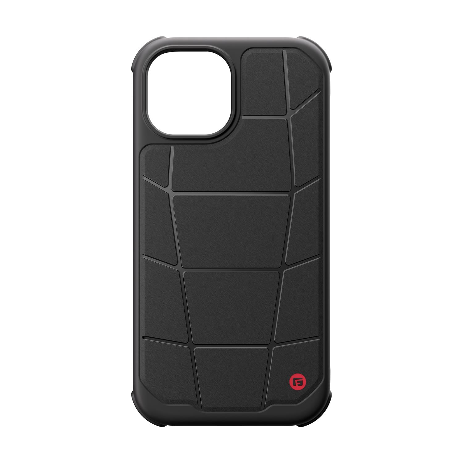 CLCKR force MagSafe für iPhone 15 - black/red