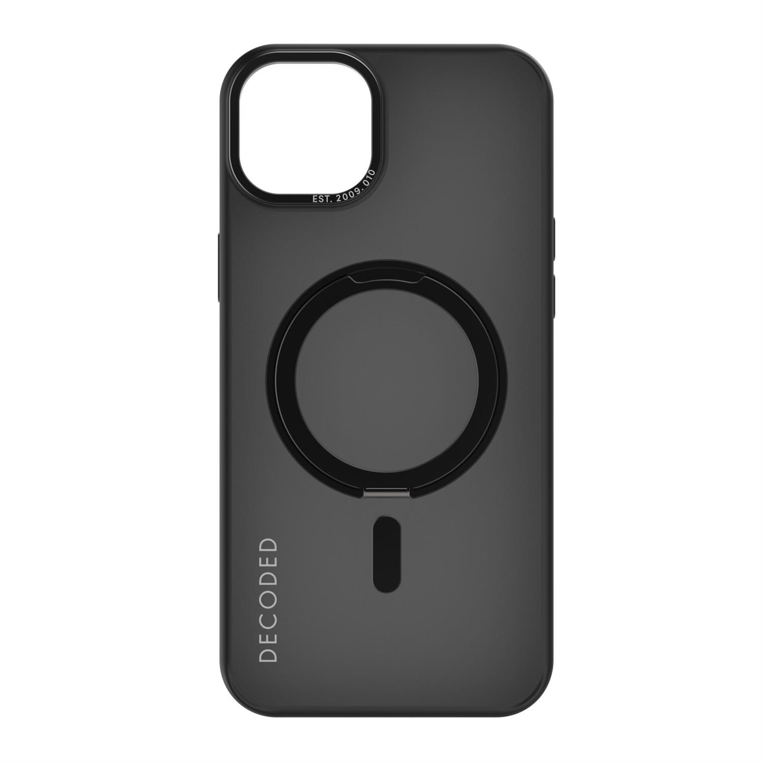 Decoded Recycled Plastic Loop Stand BackCover für iPhone 15 Plus - Black