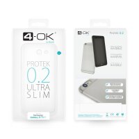 4-OK Ultra Slim 0.2 Color Schutzhülle für Samsung Galaxy J7 (2017) - Transparent