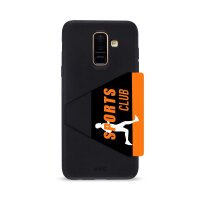 Artwizz TPU Card Case Hülle für Samsung Galaxy A6 Plus (2018) - Schwarz