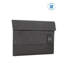 RivaCase Lantau 8803 Mélange Sleeve für MacBook, Ultrabook, Laptop 13.3" Schwarz