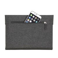 RivaCase Lantau 8803 Mélange Sleeve für MacBook, Ultrabook, Laptop 13.3" Schwarz