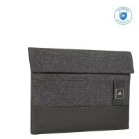 RivaCase Lantau 8803 Mélange Sleeve für MacBook, Ultrabook, Laptop 13.3" Schwarz