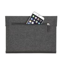 RivaCase Lantau 8803 Mélange Sleeve für MacBook, Ultrabook, Laptop 13.3" Schwarz