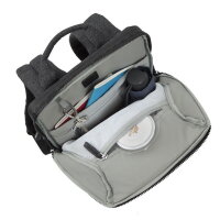 RivaCase Lantau 8825 Mélange Rucksack für MacBook, Ultrabook 13.3" Schwarz