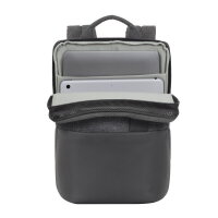 RivaCase Lantau 8825 Mélange Rucksack für MacBook, Ultrabook 13.3" Schwarz