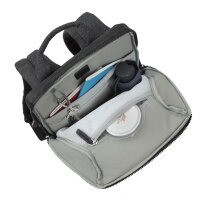 RivaCase Lantau 8825 Mélange Rucksack für MacBook, Ultrabook 13.3" Schwarz