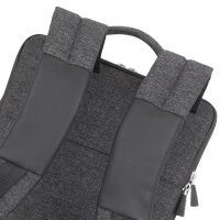 RivaCase Lantau 8825 Mélange Rucksack für MacBook, Ultrabook 13.3" Schwarz