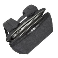 RivaCase Lantau 8861 Mélange Rucksack für MacBook, Ultrabook 15.6" Schwarz