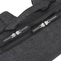 RivaCase Lantau 8861 Mélange Rucksack für MacBook, Ultrabook 15.6" Schwarz