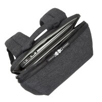 RivaCase Lantau 8861 Mélange Rucksack für MacBook, Ultrabook 15.6" Schwarz