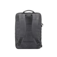 RivaCase Lantau 8861 Mélange Rucksack für MacBook, Ultrabook 15.6" Schwarz