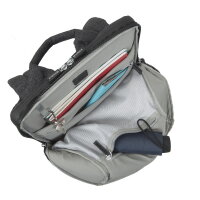 RivaCase Lantau 8861 Mélange Rucksack für MacBook, Ultrabook 15.6" Schwarz
